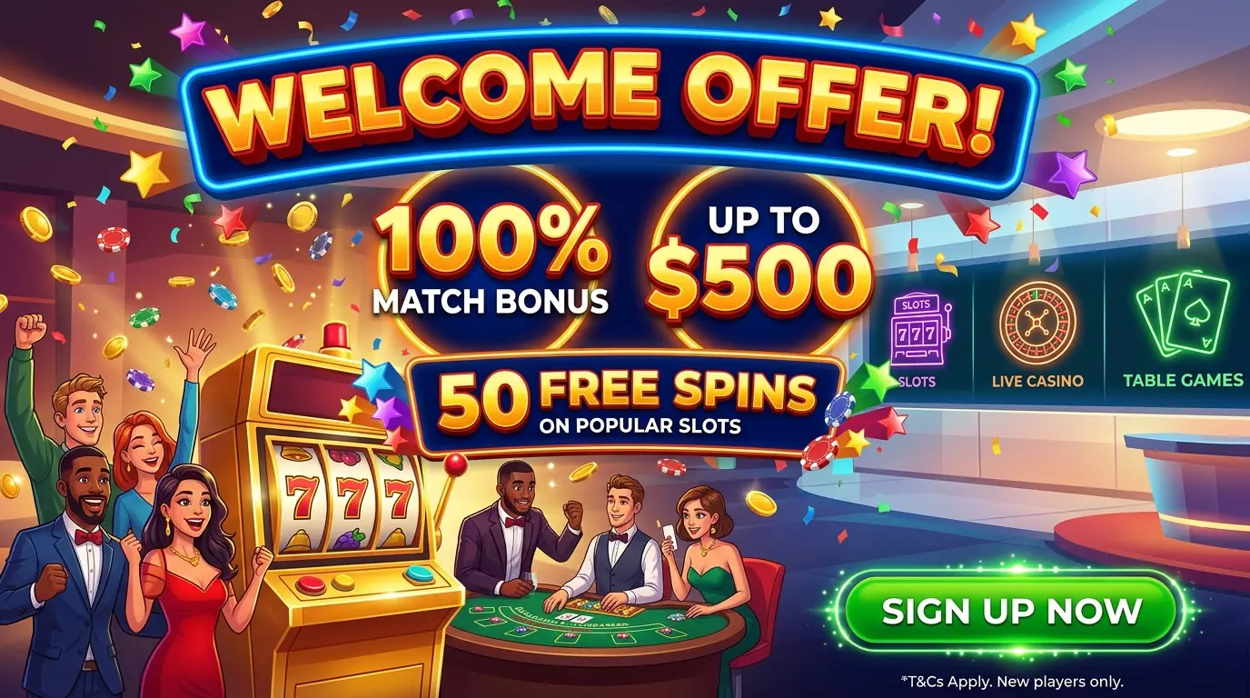 Royal Club welcome offer